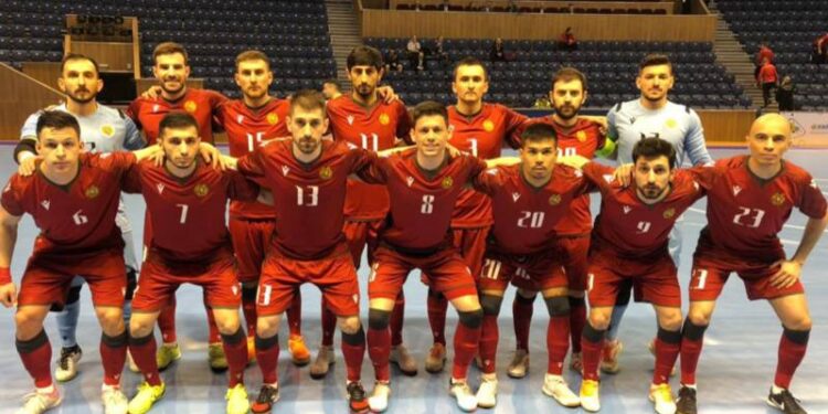 Ֆուտզալ. Հայաստանի հավաքականը հաղթեց 11:0 հաշվով