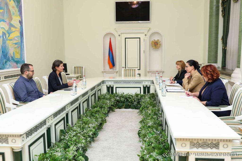 Գլխավոր դատախազն ընդունել է ԵԽ գրասենյակի` Հայաստանում առաքելությունն ավարտող ղեկավարին