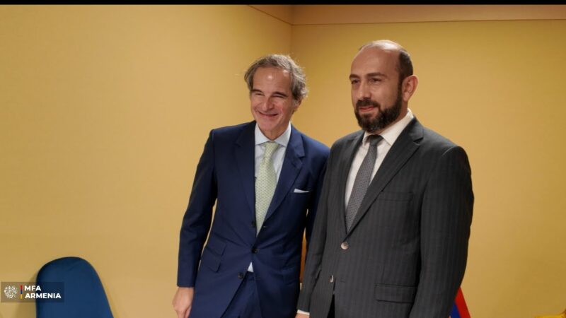 Միրզոյանը և Գրոսսին քննարկել են Հայաստանի և ԱԷՄԳ-ի միջև համագործակցության հարցեր