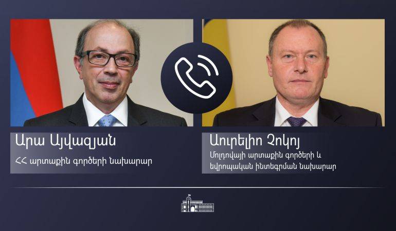 Հայաստանի և Մոլդովայի ԱԳ նախարարները հեռախոսազրույց են ունեցել