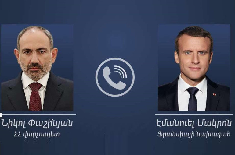 Մակրոնի հետ զրույցի ժամանակ Փաշինյանը պատրաստակամություն է հայտնել լարվածությունը նվազեցնելուն ուղղված հրատապ քննարկումներ ունենալ Ադրբեջանի նախագահի հետ