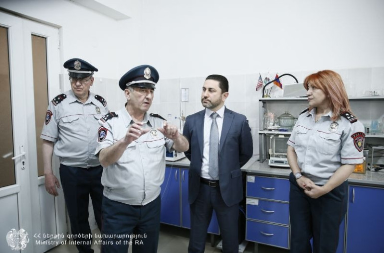 ՆԳ նախարարի տեղակալ ոստիկանության փորձաքրեագիտական վարչությունում  խորհրդակցություն է անցկացրել 