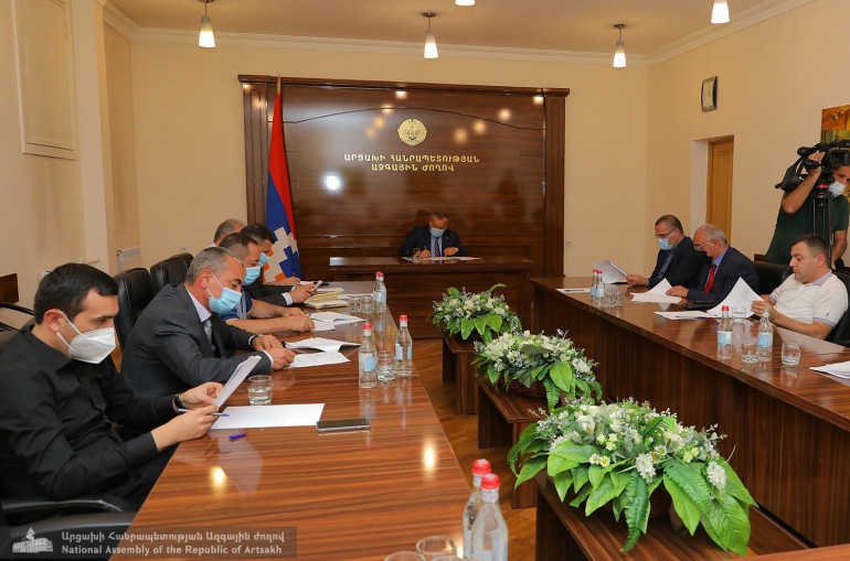 Արցախի ԱԺ նախագահը հրավիրել է աշխատանքային խորհրդակցություն