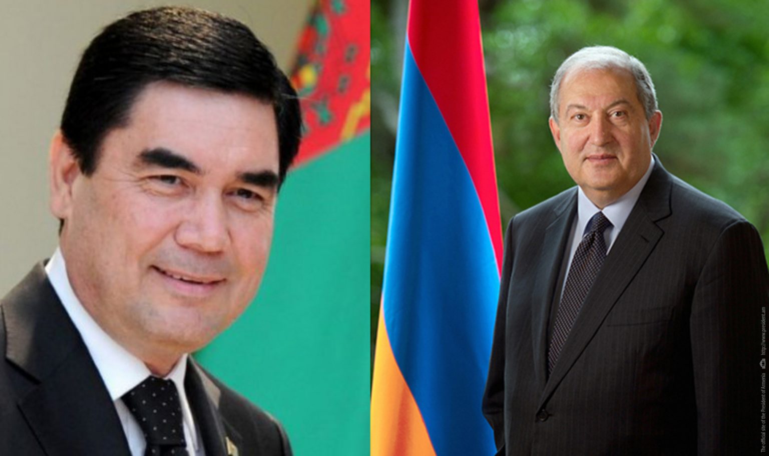 Թուրքմենստանի նախագահը շնորհավորել է Արմեն Սարգսյանին ծննդյան օրվա առթիվ