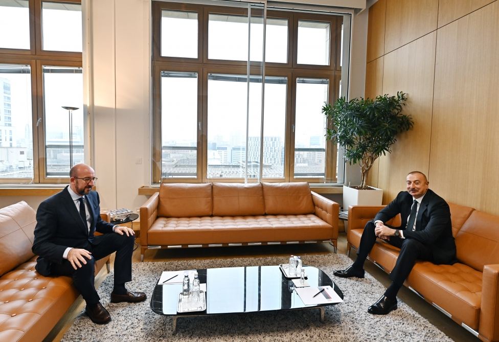 Կայացել է Շառլ Միշելի և Իլհամ Ալիևի հանդիպումը