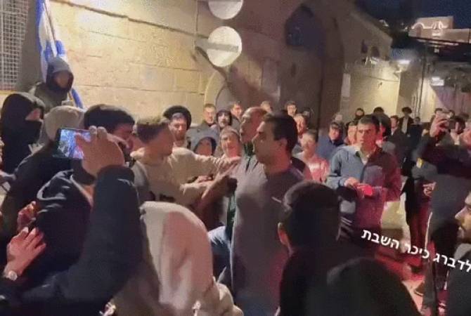 Երուսաղեմում ծայրահեղականները հարձակվել են հայկական ռեստորանի վրա