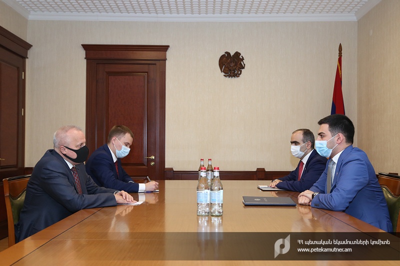 ՊԵԿ նախագահն ընդունել է ՀՀ-ում ՌԴ դեսպանին. Կարեւորել են հարկային մարմինների միջև ակտիվ շփումները