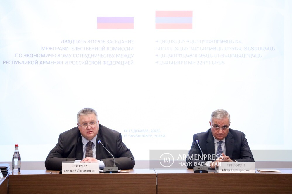 Ռուսական բիզնեսը Հայաստանում իրեն շատ հարմարավետ է զգում. Մհեր Գրիգորյանը հակադարձել է Օվերչուկին