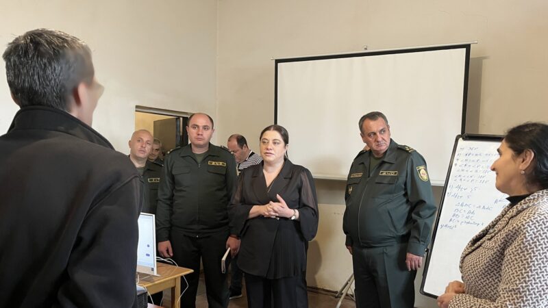 Քրեակատարողական ծառայության պետն այցելել է «Գորիս» ՔԿՀ