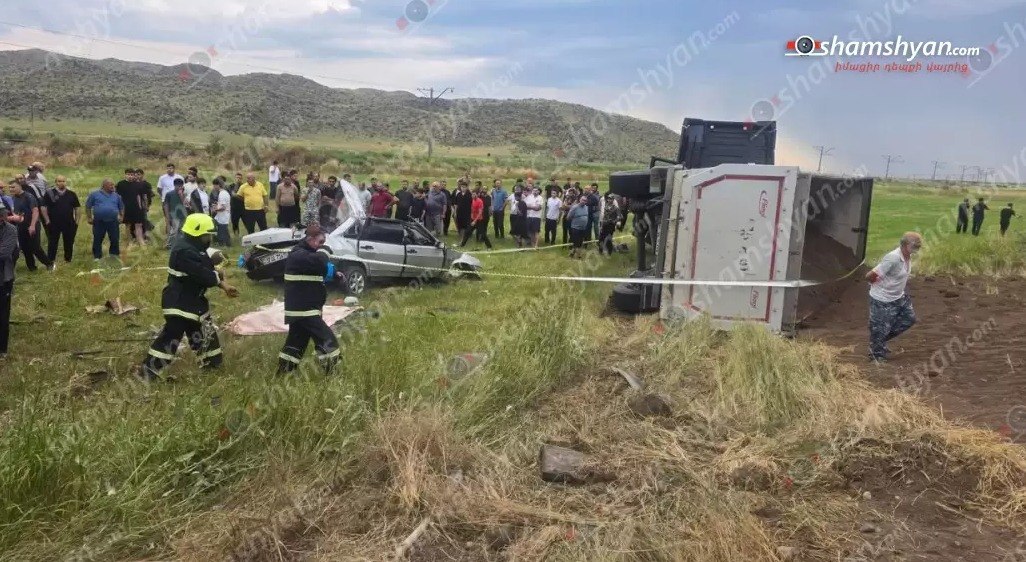 Խոշոր ու ողբերգական ավտովթար՝ Արագածոտնում․ երեք զոհ կա