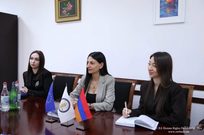 ՄԻՊ-ն ու ԵՄ առաքելության ղեկավարը նախանշել են հետագա համագործակցության ուղղությունները