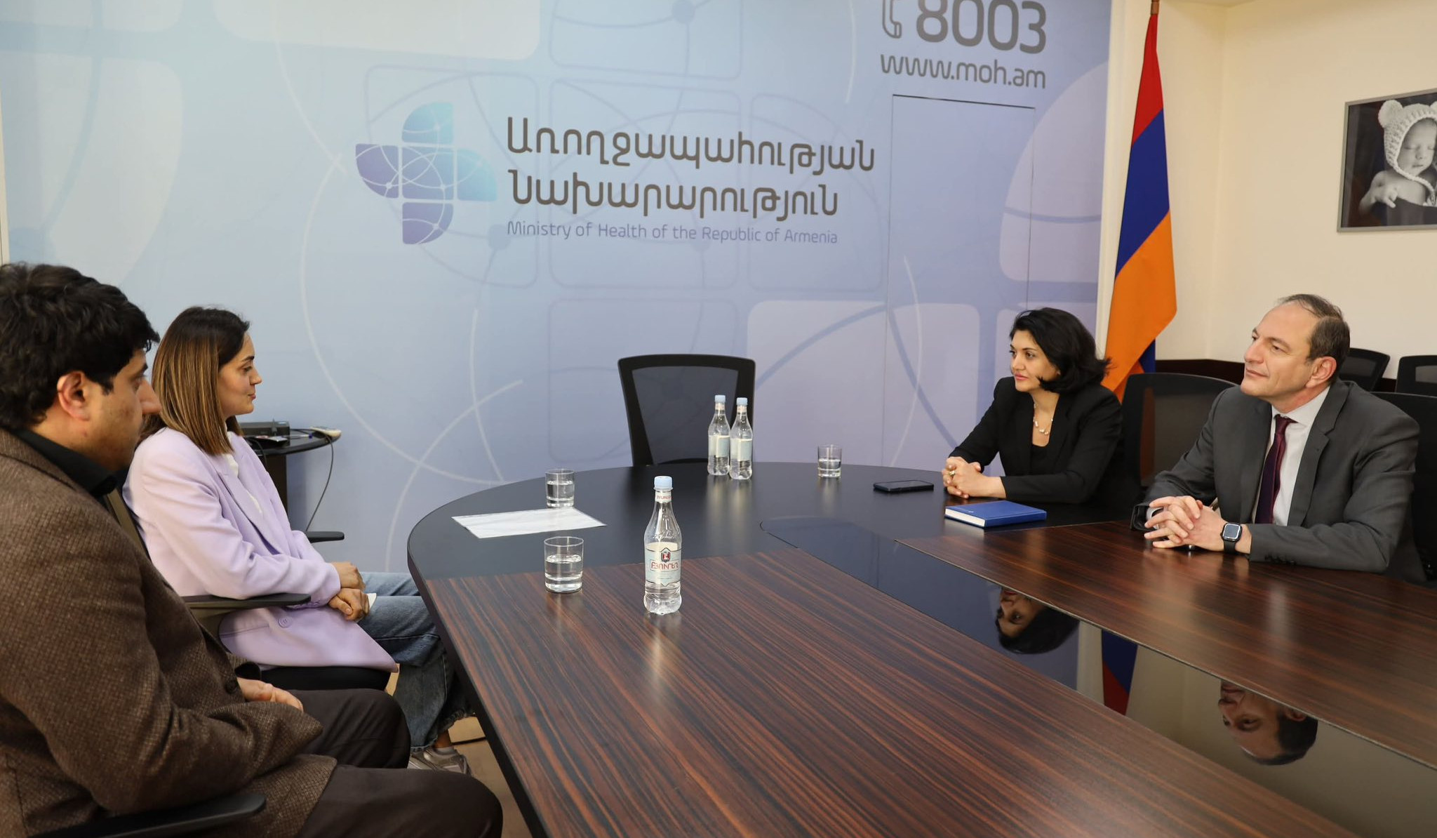 Լենա Նանուշյանը և «Սկրինինգ» աղեստամոքսային քաղցկեղի կանխարգելման հիմնադրամի տնօրենը ստորագրել են համագործակցության հուշագիր