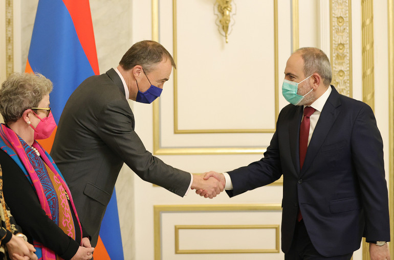 Премьер-министр принял специального представителя ЕС по вопросам Южного Кавказа