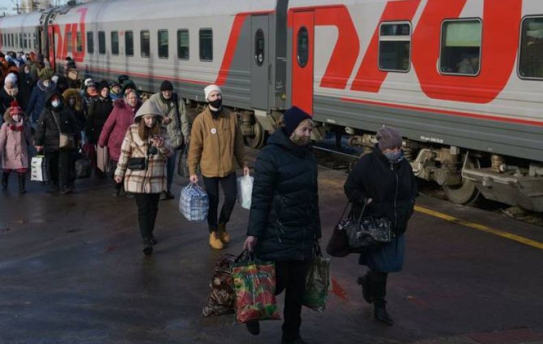 Ուկրաինայի եւ Դոնբասի տարածքից Ռուսաստան ժամանածերի թիվը հասել է 490 հազարի