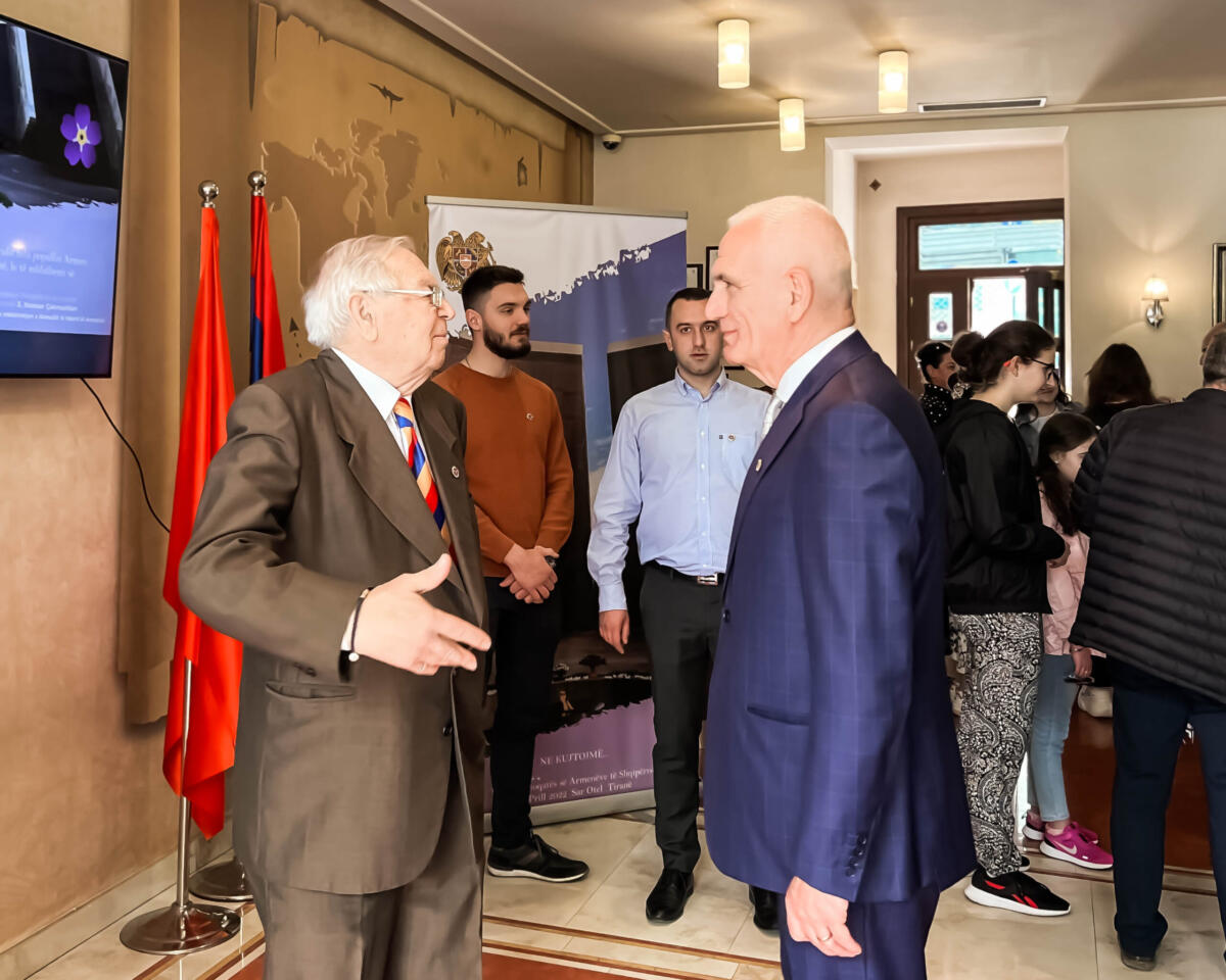 Ալբանիայում անցկացվել է միջոցառում՝ նվիրված Հայոց ցեղասպանության զոհերի հիշատակի