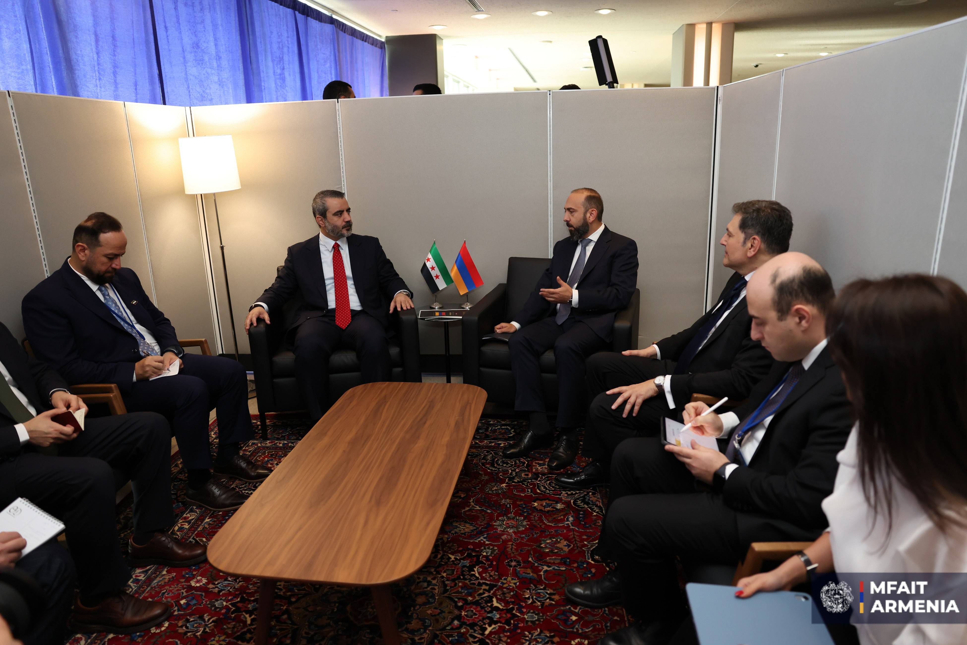 Քննարկվել են Հայաստան-Սիրիա երկկողմ հարաբերությունների զարգացման հնարավորությունները