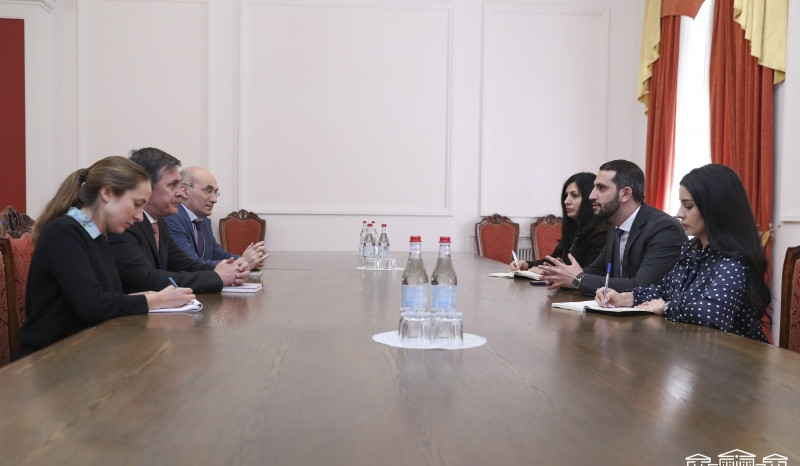 Ռուբեն Ռուբինյանն ու ԵԱՀԿ ՄԽ ֆրանսիայի համանախագահը մտքեր են փոխանակել հայ-թուրքական հարաբերությունների վերաբերյալ
