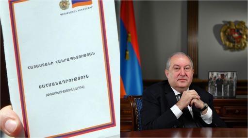 Գործող Սահմանադրությունը կարող է հանգեցնել ծանր իրավիճակների. Արմեն Սարգսյան