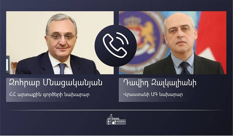 Министры иностранных дел Армении и Грузии обсудили ряд вопросов двусторонней повестки