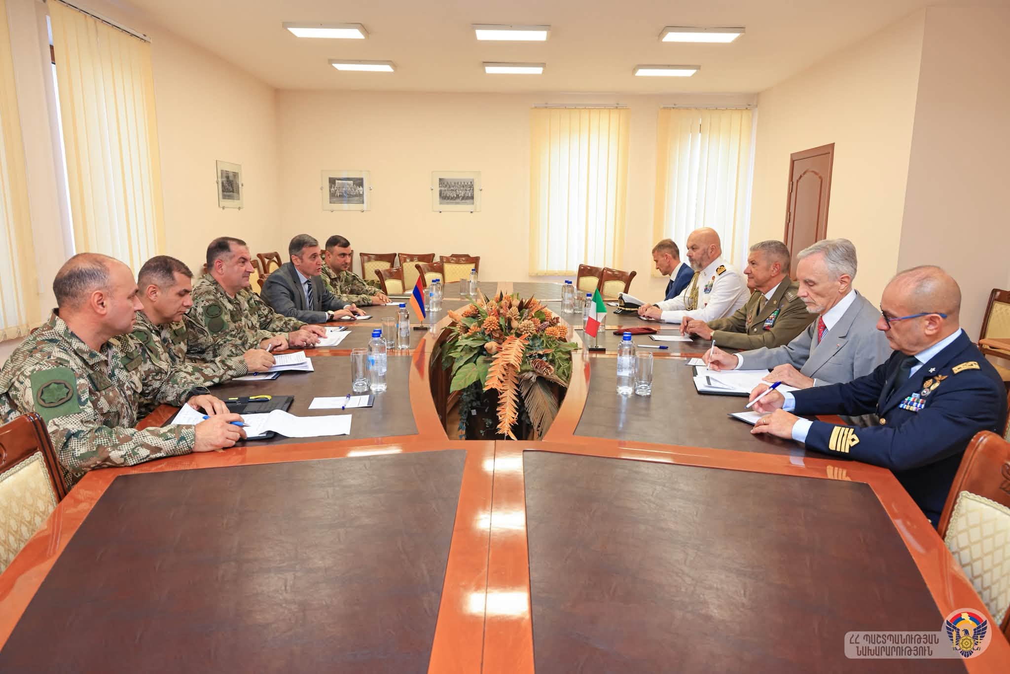 Քննարկվել են պաշտպանության բնագավառում Հայաստան-Իտալիա համագործակցությանն առնչվող հարցեր