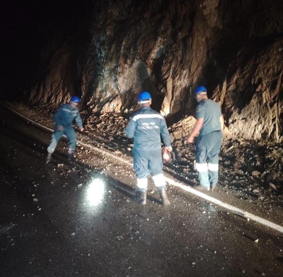 Քարաթափում Մեղրի-Լեհվազ ավտոճանապարհին