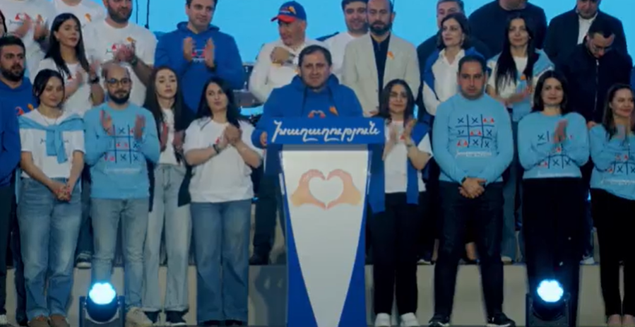 «Քաղաքացիական պայմանագրի» հանրահավաքը Կապանում` ուղիղ