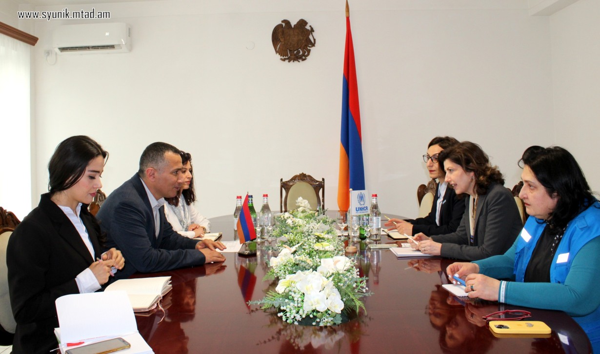 Ռոբերտ Ղուկասյանը ՄԱԿ-ի Փախստականների գործակալության հետ սերտ փոխգործակցությունը շարունակելու պատրաստակամություն է հայտնել