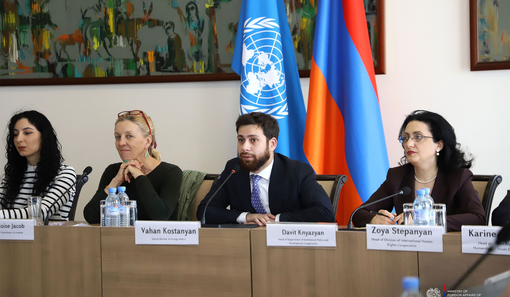 ԱԳՆ-ում ՄԱԿ-ի մոդել համաժողովի նիստին մասնակիցներն ընդունել են Երիտասարդության հռչակագիր