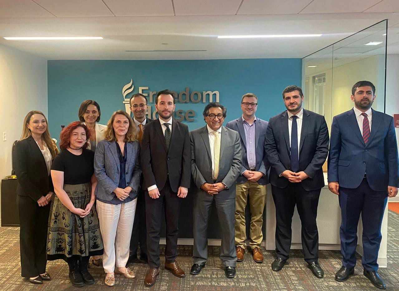 ԱԺ Հայաստան-ԱՄՆ բարեկամական խմբի անդամները հանդիպել են «Freedom House»-ի միջազգային ծրագրերի ներկայացուցիչներին