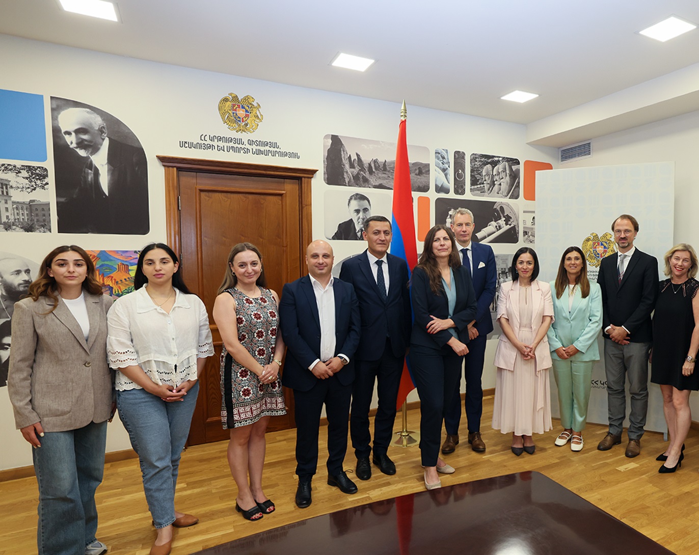 Սպորտի ոլորտում Եվրոպայի խորհրդի հետ համագործակցությունը Կառավարության առաջնահերթություններից է. ԿԳՄՍ նախարար