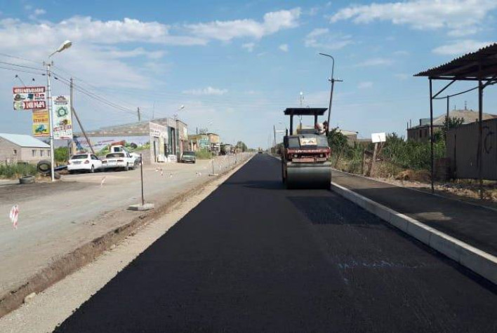 Երևան-Արտաշատ-Այգավան ճանապարհի երկու հատվածներում կատարվում են հիմնանորոգման աշխատանքներ