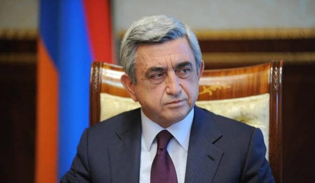 Серж Саргсян направил поздравительное послание избранному Президенту Республики Арцаха Самвелу Шахраманяну