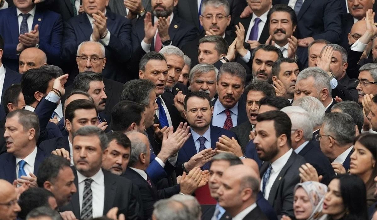 Ծեծկռտուք՝ Թուրքիայի խորհրդարանում 