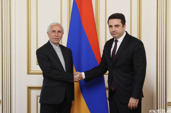 Հայաստանի համար Իրանը եղել և մնում է առանձնահատուկ գործընկեր. ՀՀ ԱԺ նախագահն՝ Իրանի դեսպանի հետ հանդիպմանը