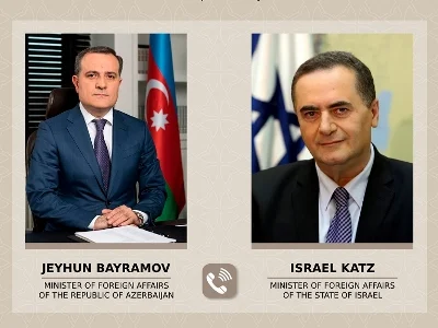 Բայրամովն ու Իսրայելի ԱԳ նախարարն անդրադարձել են ՀՀ-Ադրբեջան խաղաղության գործընթացին