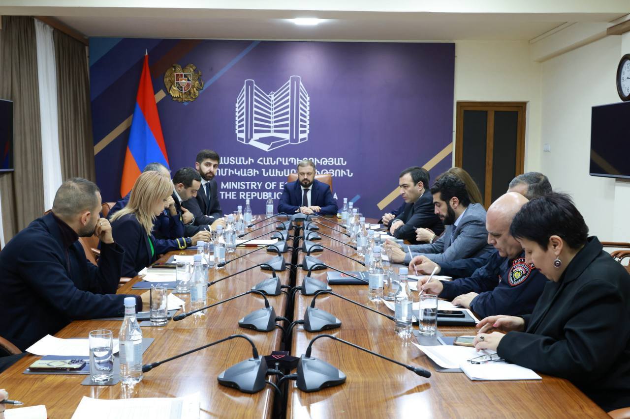 Աշխատանքային խմբի հանդիպում՝ նվիրված Հայաստանում կայանալիք գինու միջազգային համտես-մրցույթի նախապատրաստական աշխատանքների քննարկմանը