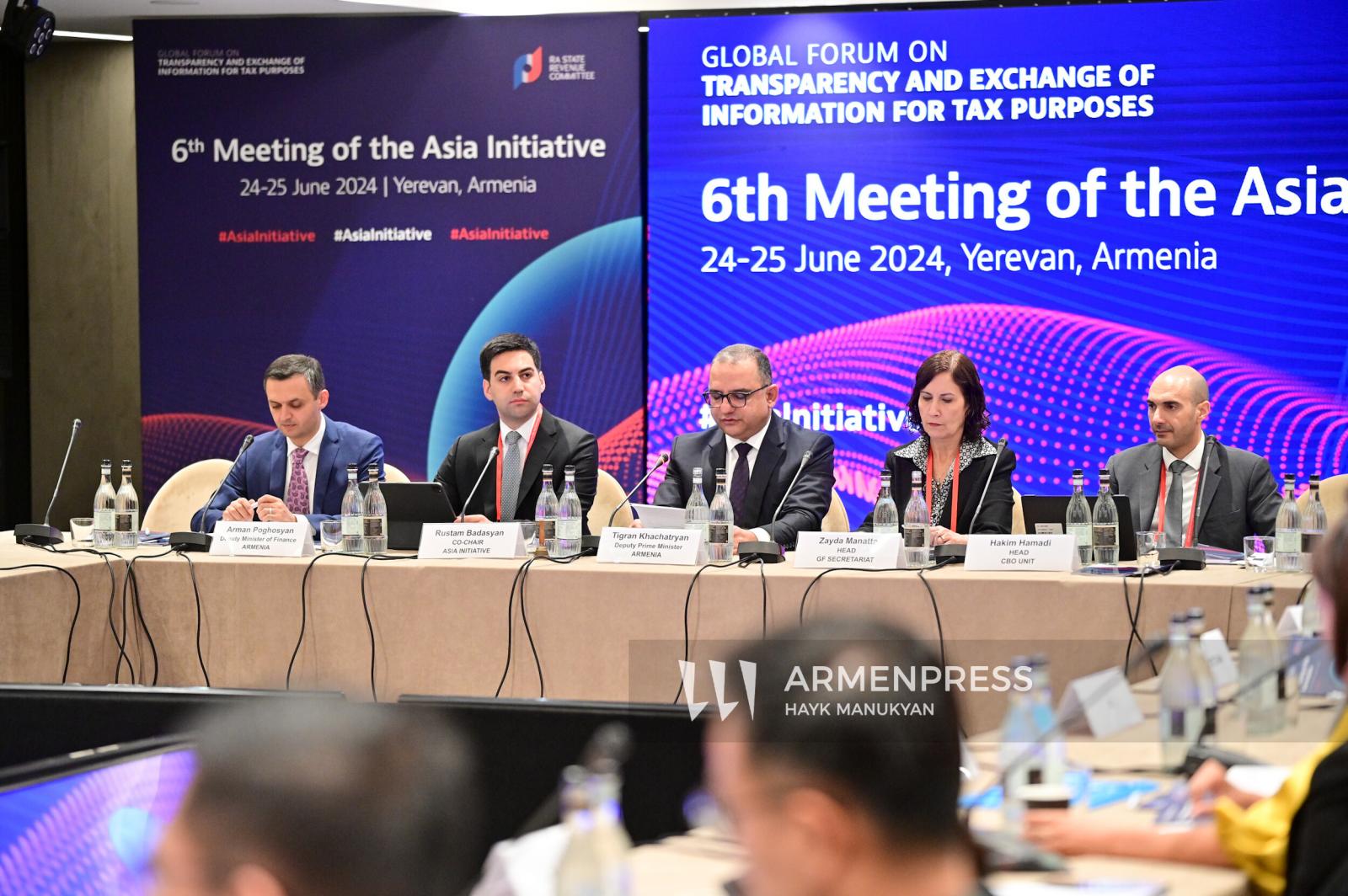 ՀՀ-ն հանձնառու է աշխատել Ասիայի նախաձեռնության շրջանակներում՝ հասնելու հարկային թափանցիկության նպատակներին. փոխնախարար
