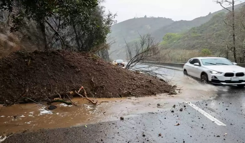 Հորդառատ անձրևների ու փոթորիկների պատճառով Կալիֆոռնիայում հայտարարվել է արտակարգ դրություն