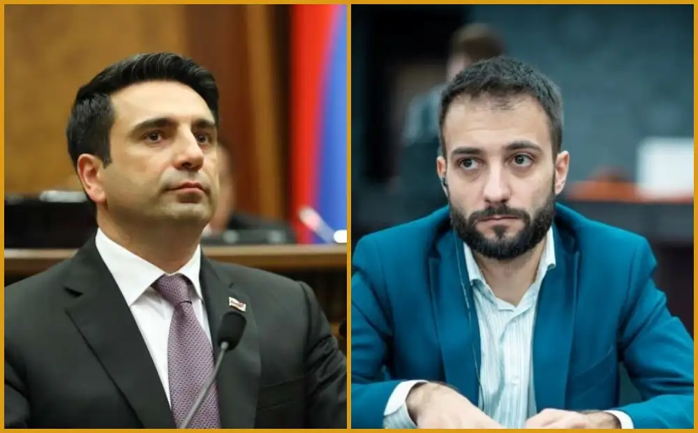 Ալեն Սիմոնյանը պահանջում է Սաղաթելյանից հրապարակային ներողություն և երկու միլիոն դրամ բռնագանձում
