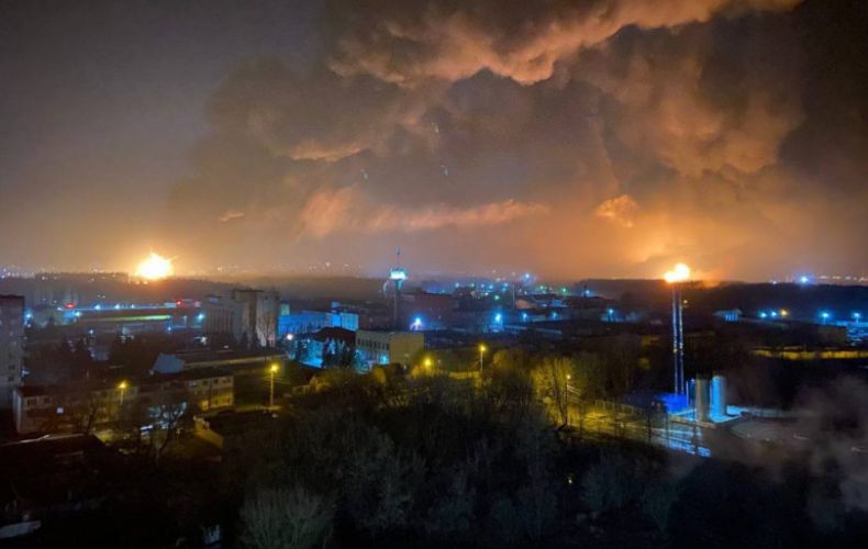 Բրյանսկի նավթի պահեստում խոշոր հրդեհ է բռնկվել․ այրվում են նավթամբարներ