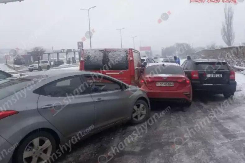 Շղթայական ավտովթար՝ Կոտայքի մարզում