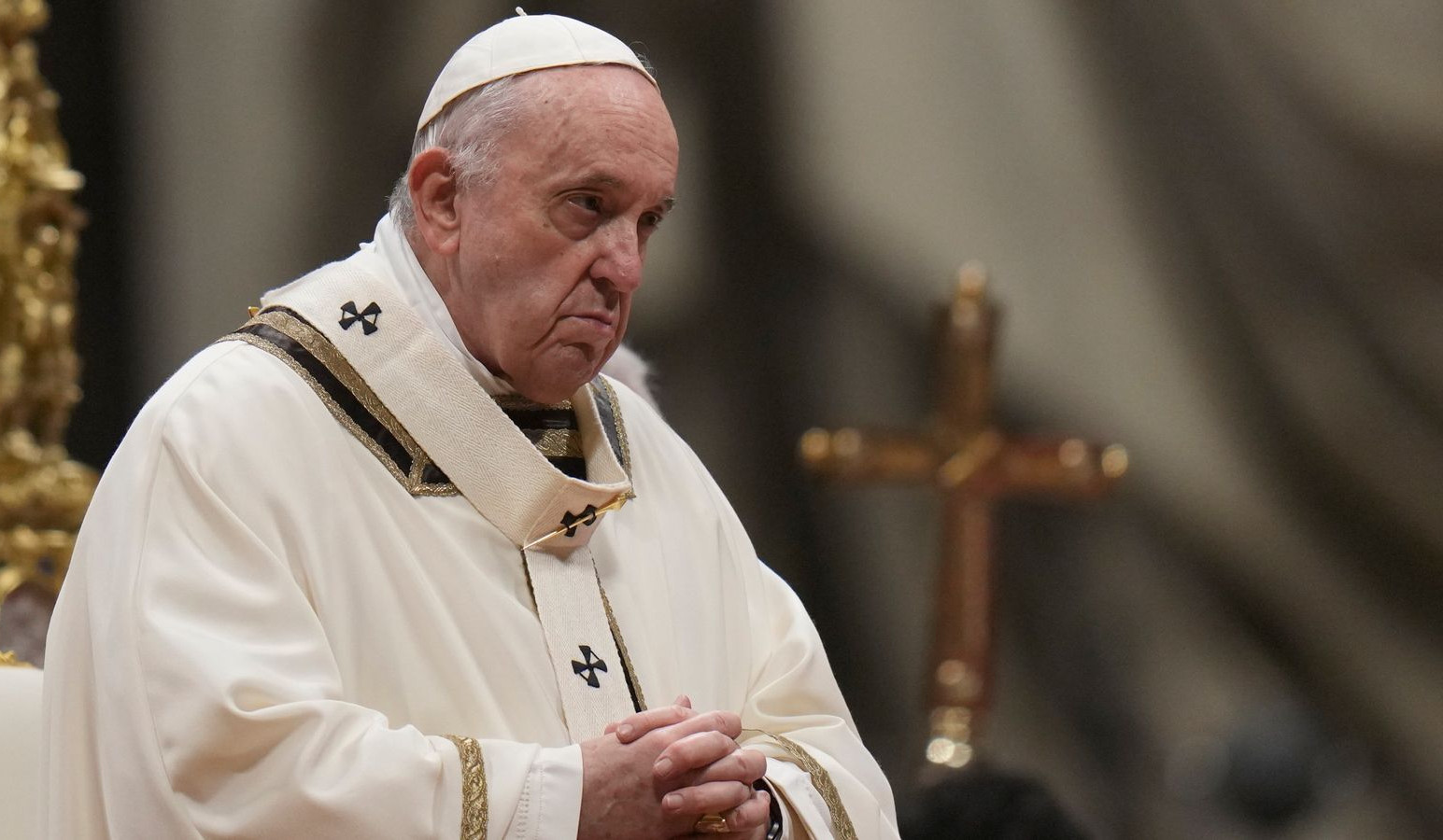 Папа Франциск призвал положить конец войне в Украине и другим конфликтам