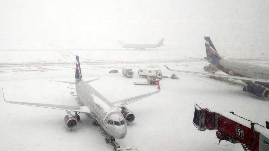 В аэропортах Москвы отменили и задержали более 30 рейсов 