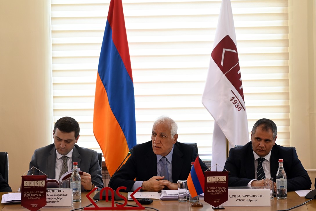 Խաչատուրյանը մասնակցել է «Ներդրումներ, տարածքային զարգացում, լոգիստիկա» խորագրով կլոր սեղան քննարկմանը