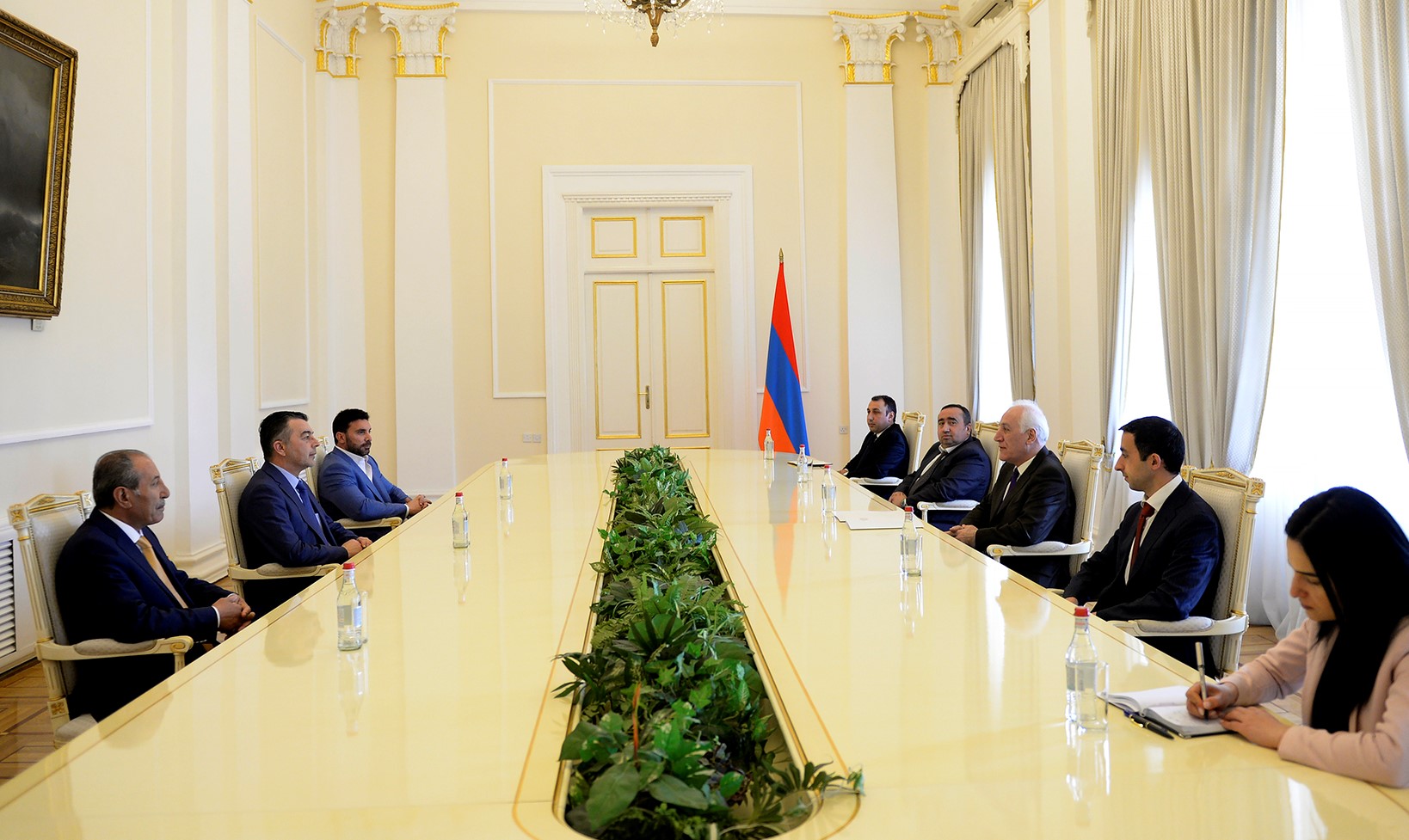 Նախագահ Վահագն Խաչատուրյանն ընդունել է Հորդանանի Հաշիմյան Թագավորության Սենատի պատվիրակությանը