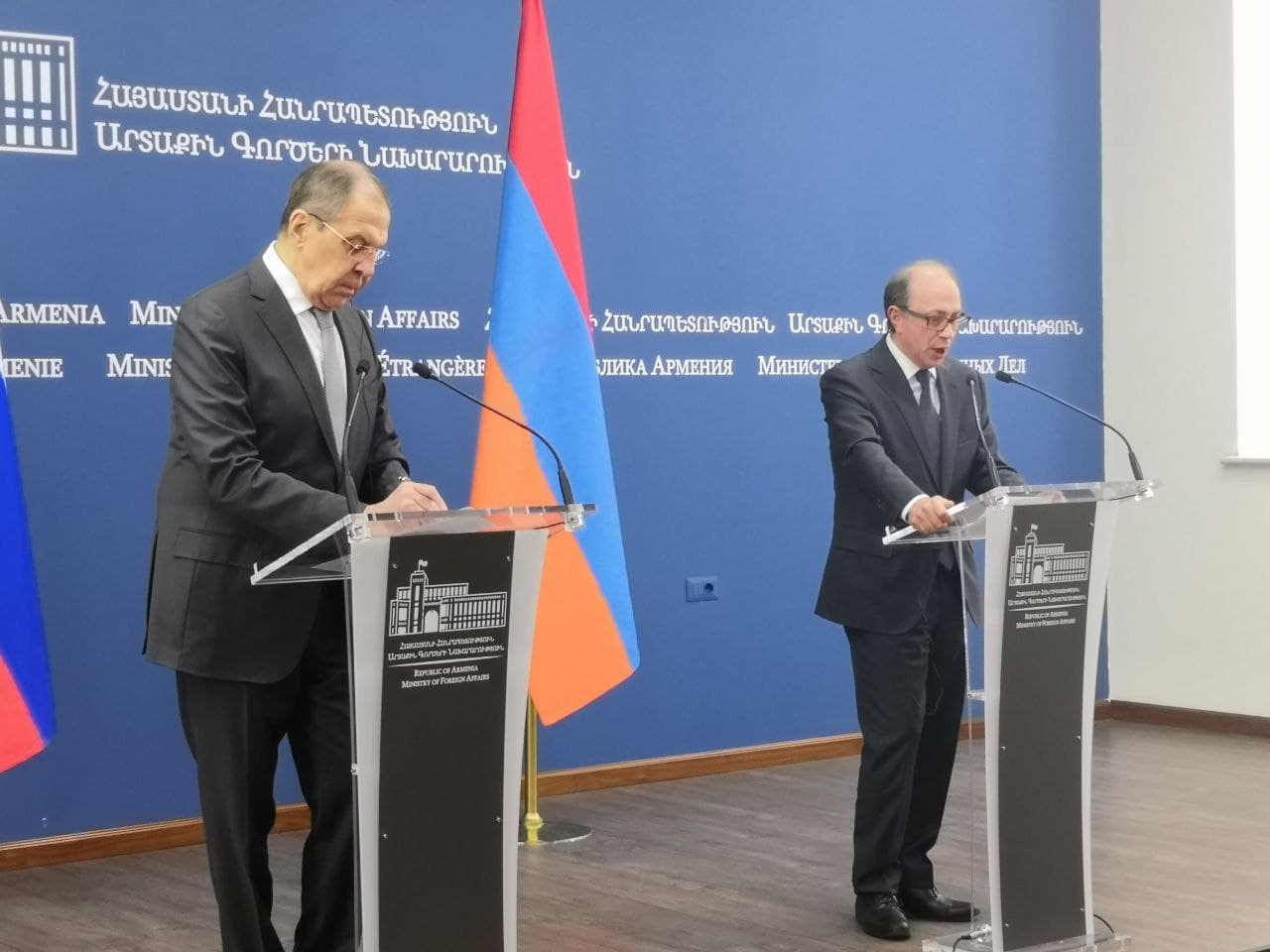 Սերգեյ Լավրովն Արա Այվազյանին հրավիրեց այցելել Ռուսաստանի Դաշնություն