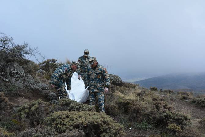 Մարտունիի և Շուշիի ուղղություններում շարունակվել են անհայտ կորածների որոնման և զոհվածների մարմինների դուրսբերման աշխատանքները