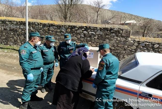 ԱԻՆ-ն այլ կառույցների հետ առաջնային անհրաժեշտության պարագաներ է տրամադրում խոցելի խմբերին (տեսանյութ)