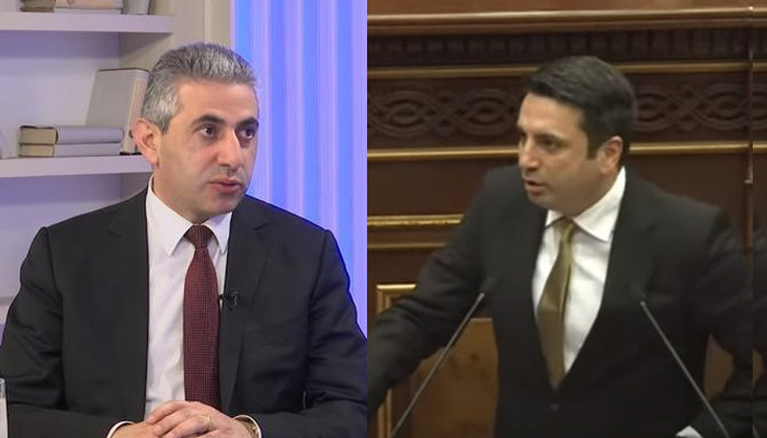 Ալեն Սիմոնյանը դատի է տվել էդգար Ղազարյանին