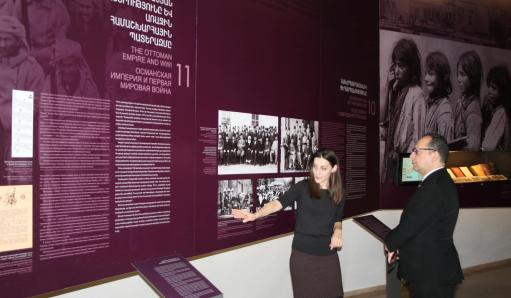 Հայաստանում Կոլումբիայի նորանշանակ դեսպանն այցելել է Հայոց ցեղասպանության թանգարան